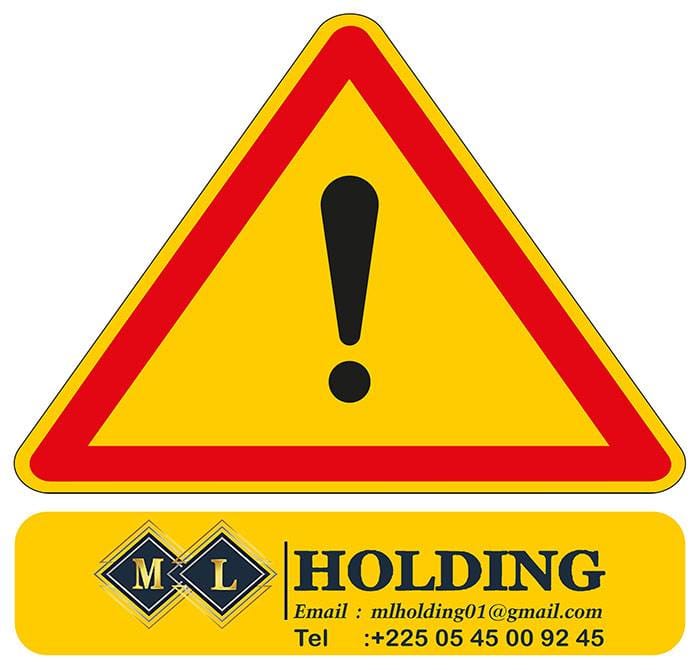 Panneau de danger général