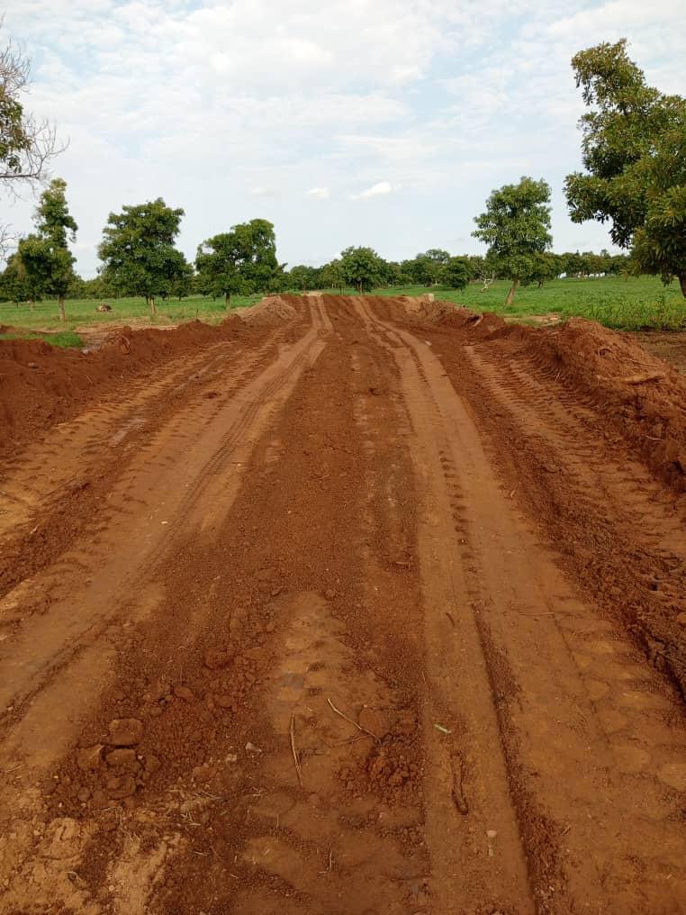 Ouverture de voies sur 45 km — site agro-industriel de 18 810 ha